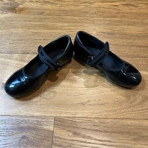 Stelle Black Patent PU Leather Tap Shoes